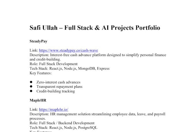 develop a full stack web app using react, django, and postgresql